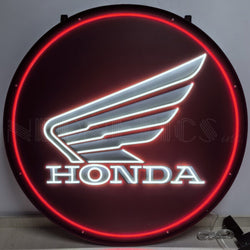 HONDA ROUND 36" LED FLEX NEON SIGN